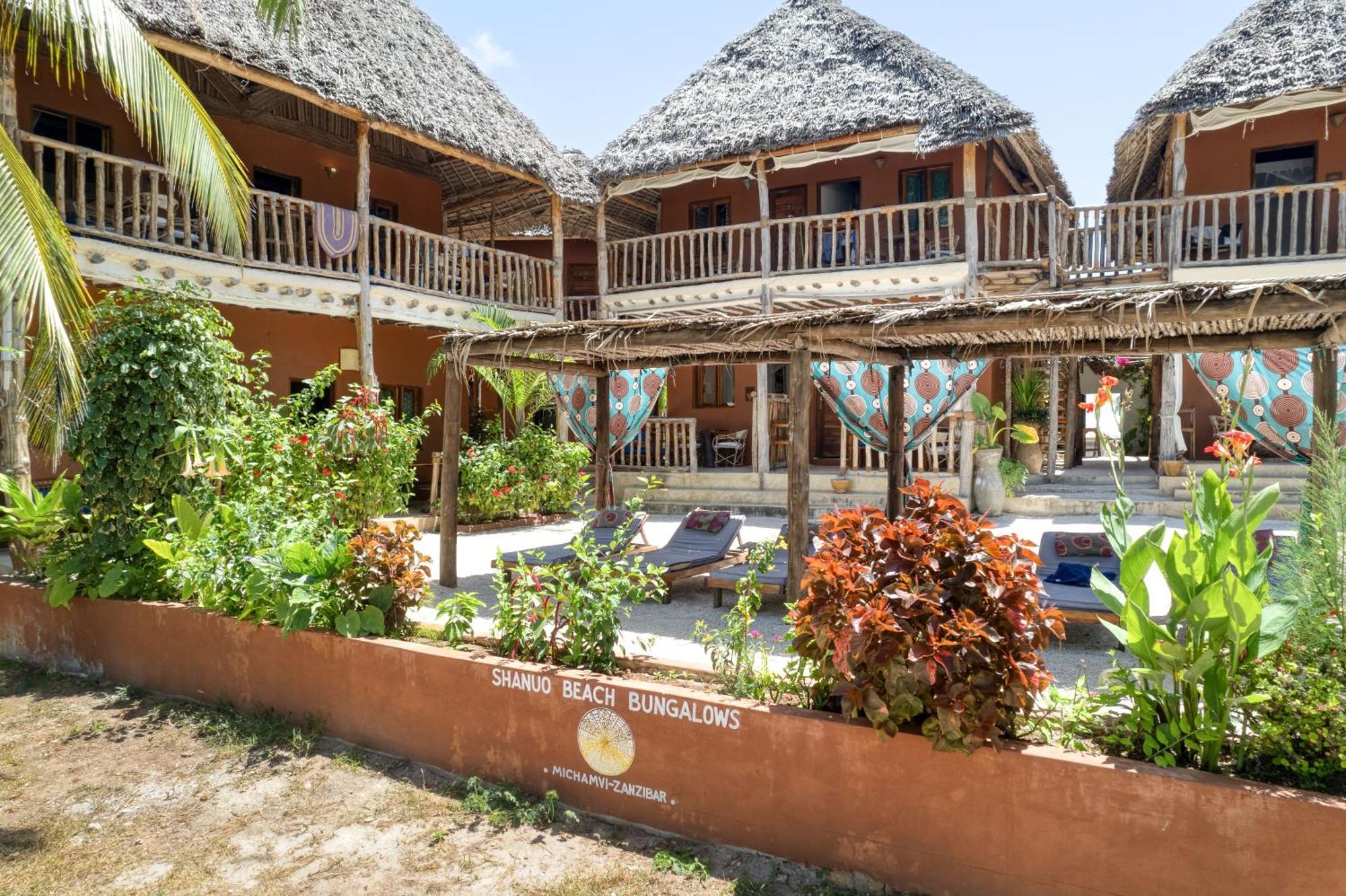 Shanuo Beach Bungalows Michamvi Kae Exterior photo